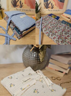 Housse pour livre de poche personnalisé