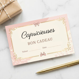 bon cadeau Capricieuses